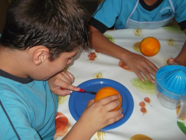 Pastelitos de naranja